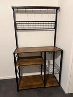 Keukenkast / Bakrek met opbergruimte, Huis en Inrichting, Keuken | Keukenelementen, Ophalen, Bruin, 50 tot 100 cm, Zo goed als nieuw