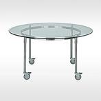 Driade “Ito” Dining Table rond, 100 tot 150 cm, 100 tot 150 cm, Rond, Vier personen