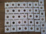 36 stuks zilveren Franse munten 50 centimes Vanaf 1864-1920, Ophalen of Verzenden, Frankrijk, Setje, Zilver