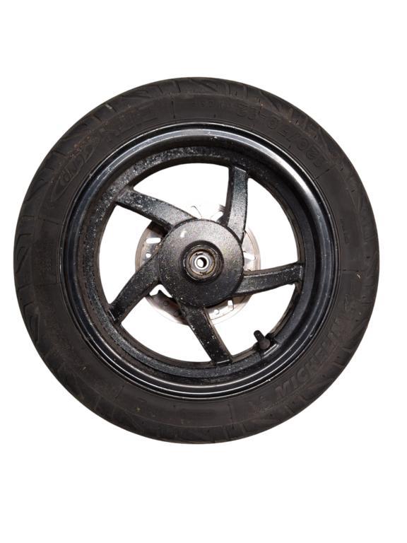 Voorband voorvelg remschijf origineel Sym fiddle, Fietsen en Brommers, Brommeronderdelen | Scooters, Gebruikt, Ophalen of Verzenden