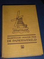 DE PAPIERWERELD door JAN POORTENAAR ism. Dr. DARD HUNTER, Boeken, Verzenden, Zo goed als nieuw, POORTENAAR-HUNTER-PELS