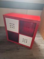 IKEA Kallax kast incl.4 bakken > Br. 79 x H. 79 x D. 39,5 cm, Huis en Inrichting, Kasten | Lockerkasten, Ophalen, Gebruikt