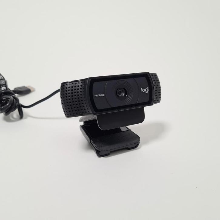 Logitech C922 Webcam 1080p, Computers en Software, Webcams, Gebruikt, Bedraad, Monitorclip, Microfoon, Ophalen of Verzenden