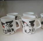 Leuke set van 4 Dalmatier mokken, Keramiek, Ophalen of Verzenden, Zo goed als nieuw, Overige stijlen