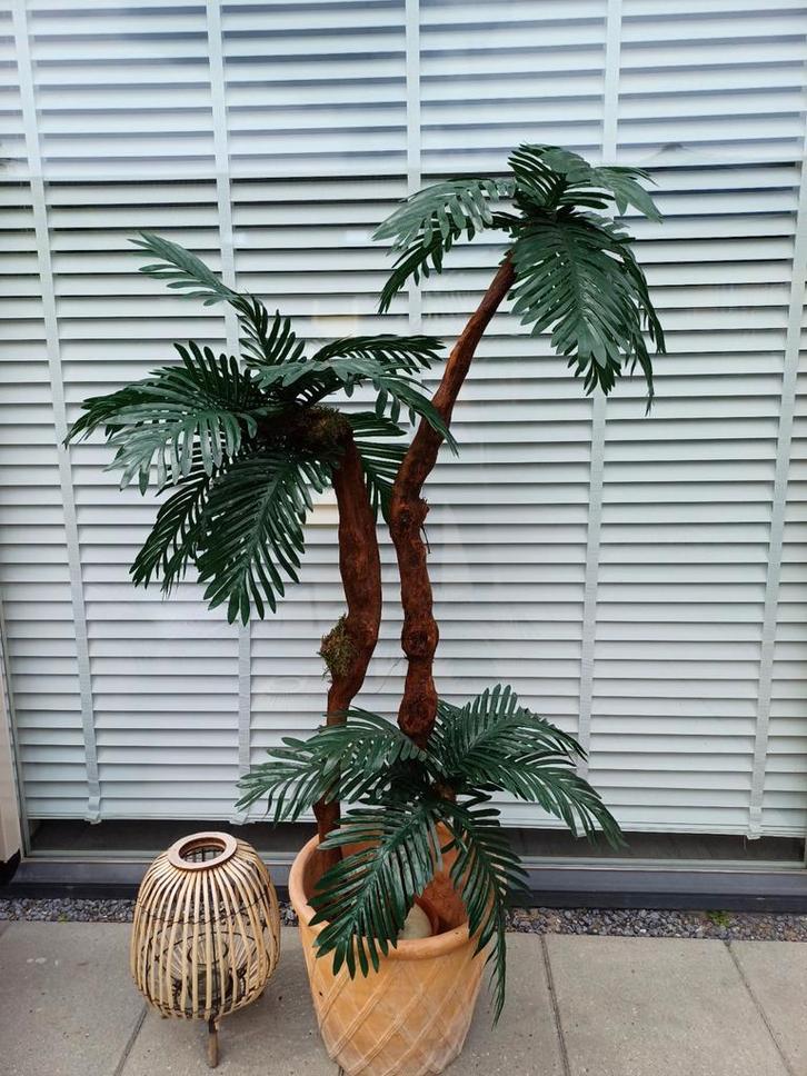 Kunst Palmboom, Huis en Inrichting, Woonaccessoires | Kunstplanten en Kunstbloemen, Nieuw, Binnen, Buiten, Ophalen of Verzenden