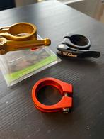 Aluminium zadelpenklemmen Hope, Woodman en oranje, Ophalen of Verzenden, Mountainbike, Overige typen