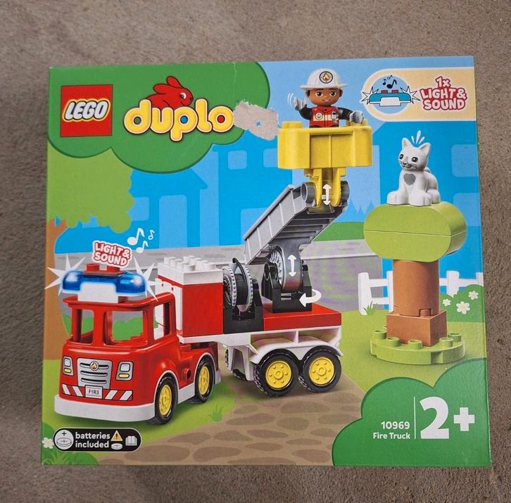 Lego Duplo 10969 brandweerwagen (nieuw), Kinderen en Baby's, Speelgoed | Duplo en Lego, Nieuw, Duplo, Complete set, Ophalen of Verzenden
