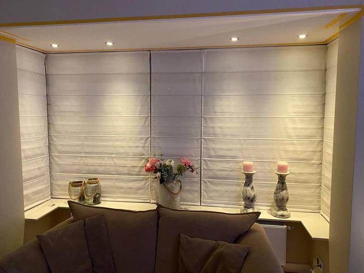 Vouwgordijnen prachtige kwaliteit, Huis en Inrichting, Stoffering | Gordijnen en Lamellen, Zo goed als nieuw, 200 cm of meer, Ophalen of Verzenden