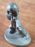 Tinnen beeldjes, Ophalen