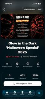 Glow in the dark ‘Halloween special’ 2 stuks, Tickets en Kaartjes, Evenementen en Festivals, Twee personen