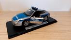 Porsche 911 Polizei blauw Welly 1:18, Ophalen of Verzenden, Zo goed als nieuw, Auto, Welly