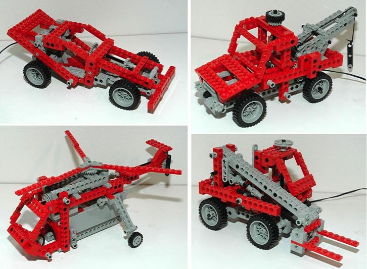 Lego - 8064 - Universal Motor Set 9V, Kinderen en Baby's, Speelgoed | Duplo en Lego, Zo goed als nieuw, Lego, Complete set, Ophalen of Verzenden
