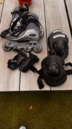 Roces skeelers maat 39.5 + beschermers, Gebruikt, Dames, Inline skates 4 wielen, Ophalen