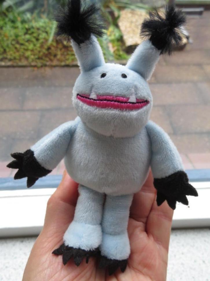 3 x Vingerpopje Monstertje Maar eerst ving ik een monster, Kinderen en Baby's, Speelgoed | Knuffels en Pluche, Zo goed als nieuw