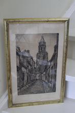 ****Pentekening J Wilmink*****, Antiek en Kunst, Verzenden