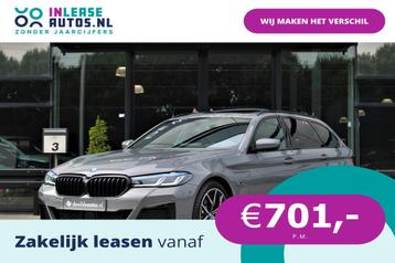 BMW 5 Serie Touring 530e xDrive M-sport 292pk M-seats Pano 4 beschikbaar voor biedingen