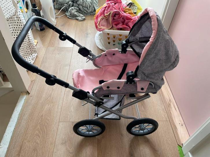 Bayer speel kinderwagen, Kinderen en Baby's, Speelgoed | Poppenhuizen, Gebruikt, Poppenhuis, Ophalen