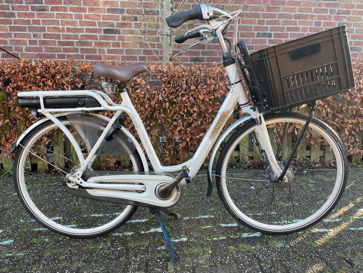 Sparta Amazone elektrische fiets, Fietsen en Brommers, Fietsen | Heren | Herenfietsen, Zo goed als nieuw, Sparta, 57 tot 61 cm
