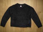 Hema Fluffy Zwarte Trui Maat 146/152, Gebruikt, Meisje, Trui of Vest, Ophalen of Verzenden
