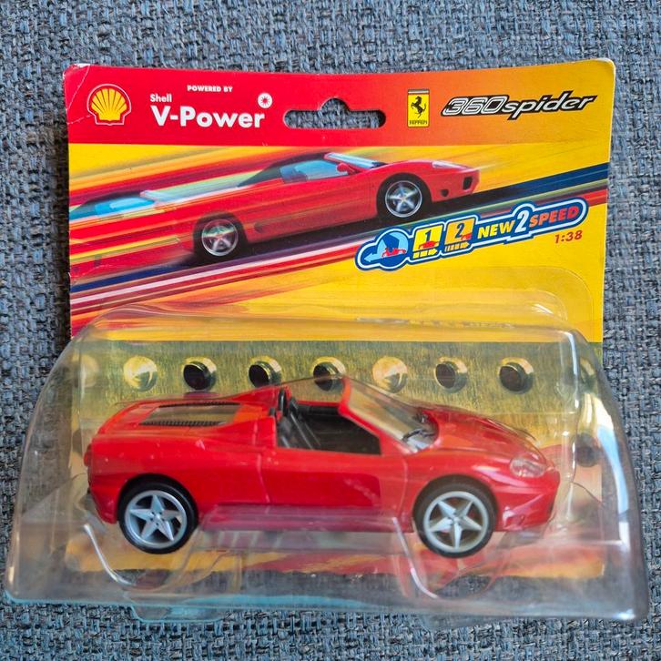 Shell Ferrari 360 Spider - Nieuw in verpakking, Hobby en Vrije tijd, Modelauto's | 1:18, Nieuw, Auto, Overige merken, Ophalen of Verzenden