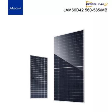 3x JA Solar JAM66D42/585 Glas/Glas Mono White beschikbaar voor biedingen