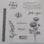 Bloem, Ophalen of Verzenden, Zo goed als nieuw, Clearstamp