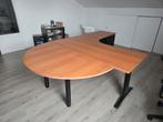 Bureau met ontvangst tafel en ladekast + losse archief kast., Huis en Inrichting, Ophalen, Zo goed als nieuw