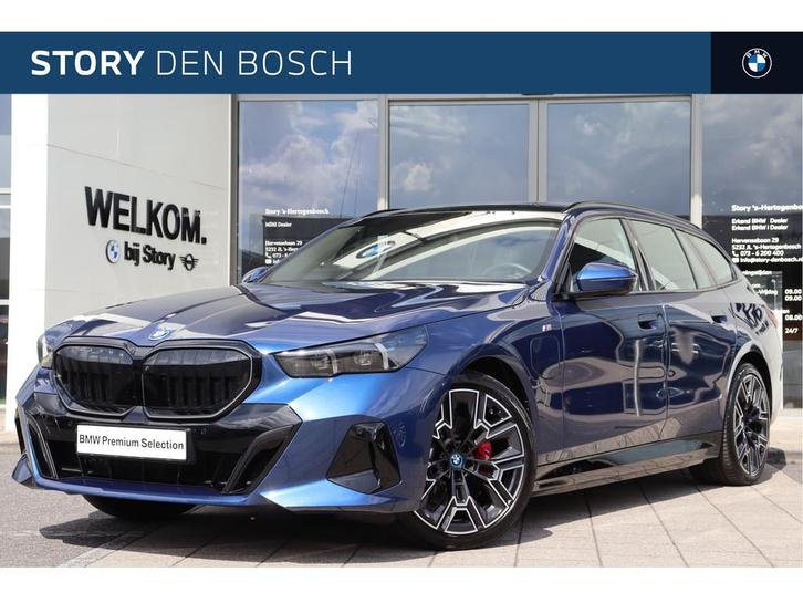 BMW 5 Serie Touring 530e M Sport Automaat / Panoramadak / Tr, Auto's, BMW, Bedrijf, Te koop, 5-Serie, Airconditioning, Alarm, Bochtverlichting