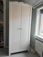 Witte Hensvik Ikea kast met Planken en Hangruimte, Ophalen, Overige materialen, Gebruikt, 50 tot 100 cm