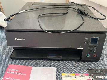 Canon printer TS6350a (defect) incl 6 nieuwe cartridges XXL beschikbaar voor biedingen