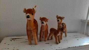 Steiff Bambi familie / hertjes  beschikbaar voor biedingen