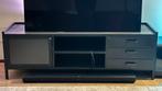 Televisiekast industrieel metaal zwart/antraciet, Huis en Inrichting, Ophalen, Zo goed als nieuw, Metaal, 150 tot 200 cm