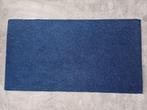 Kleed laagpolig blauw, Huis en Inrichting, Stoffering | Tapijten en Kleden, 100 tot 150 cm, Blauw, Zo goed als nieuw, Rechthoekig