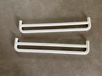 2x Handdoekenrek rvs wit gepoedercoat, Huis en Inrichting, Badkamer | Badtextiel en Accessoires, Ophalen of Verzenden, Zo goed als nieuw