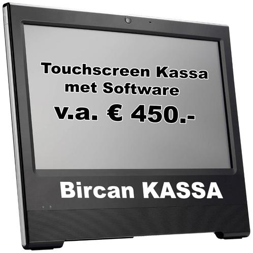 Touchcreen Kassasysteem met POS Kassa Software Horeca Retail, Computers en Software, Office-software, Zo goed als nieuw, Windows