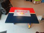 leuk zelfgemaakt tafeltje van RedBull, Huis en Inrichting, 55 tot 75 cm, Gebruikt, Hout, Ophalen