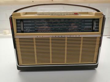Port. Radio Philips type L4X25T bj. 1961/'62 export.  beschikbaar voor biedingen