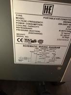 Mobiele Airco HE Snow9 - Goed Werkend, Witgoed en Apparatuur, Ophalen, Gebruikt, Minder dan 60 m³, Timer