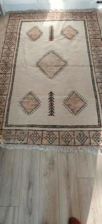 Mooi vintage Berber tapijt, Gebruikt, 100 tot 150 cm, Bruin, Ophalen of Verzenden