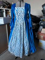 Carnaval jurk fantasy damesmaat 40 blauw kant, Ophalen of Verzenden, Zo goed als nieuw, Maat 38/40 (M), Carnaval