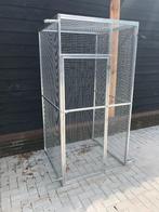 Aluminium volière 102 x 104 x 202 cm nieuw!, Ophalen of Verzenden, Gebruikt, Hout, Broedkooi of Kweekkooi