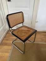2x Buisframe stoelen Marcel Breuer, Huis en Inrichting, Stoelen, Ophalen, Gebruikt, Bruin, Twee