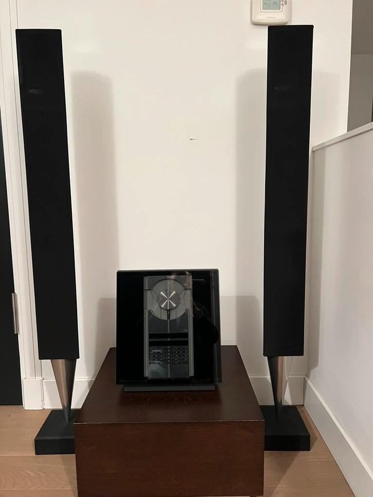 Bang & Olufsen set: Beolab 8000 + Beosound 3000 + afst.bdg, Audio, Tv en Foto, Home Cinema-sets, Zo goed als nieuw, Overige spelers