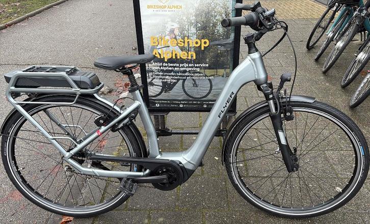 Zeer nette Flyer Go Tour 2 Bosch 500Wh garantie, Fietsen en Brommers, Fietsen | Dames | Damesfietsen, Gebruikt, Overige merken