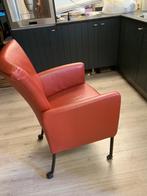 Eetkamerstoelen leer, Huis en Inrichting, Ophalen, Gebruikt, Leer, Modern