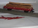 Marklin rongenwagon 47321-05 met hout als nieuw in OVP(#841), Wisselstroom, Wagon, Ophalen of Verzenden, Zo goed als nieuw