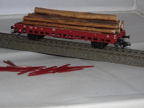 Marklin rongenwagon 47321-05 met hout als nieuw in OVP(#841), Hobby en Vrije tijd, Modeltreinen | H0, Zo goed als nieuw, Wagon