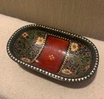 Handgemaakte Bali kunstschaal, Ophalen of Verzenden