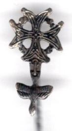 Hugenoten zilverkleurig religie speldje ( K_202 ), Verzenden, Nieuw, Stad of Land, Speldje of Pin