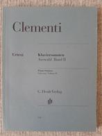Clementi Klaviersonaten - Auswahl Band II, Klassiek, Ophalen of Verzenden, Zo goed als nieuw, Artiest of Componist